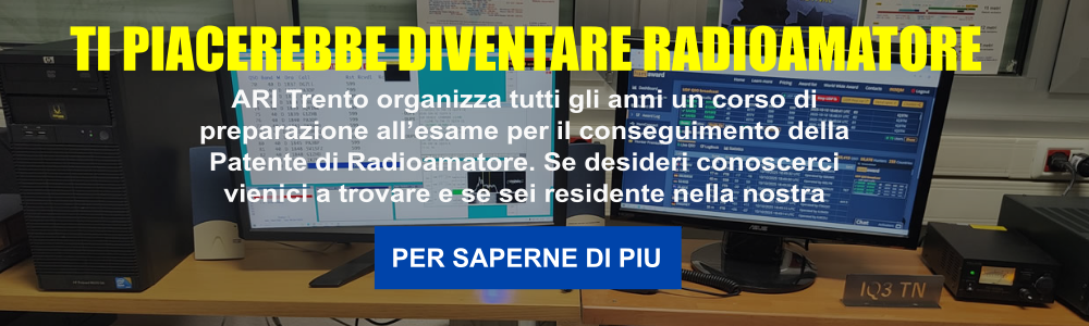 Vuoi diventare radioamatore